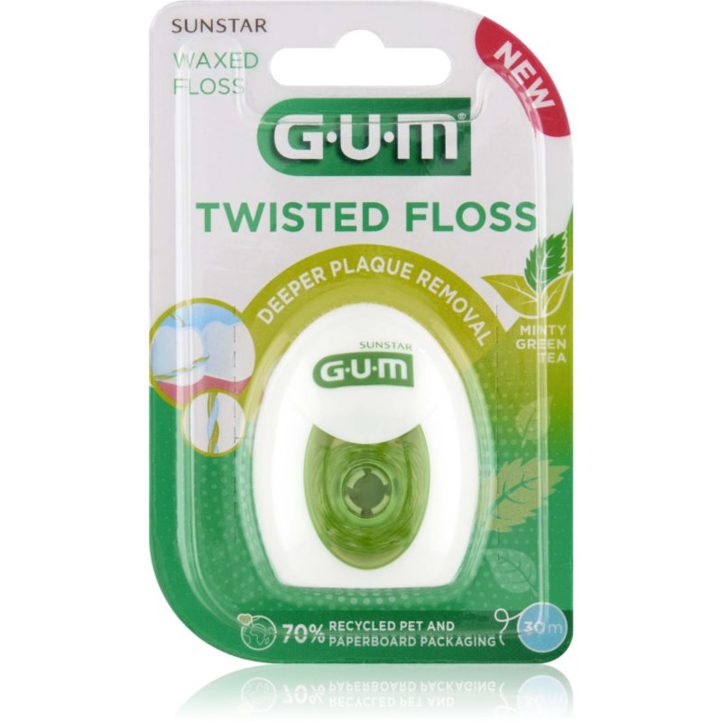 G.U.M G.U.M Twisted Floss οδοντικό νήμα 30 μ