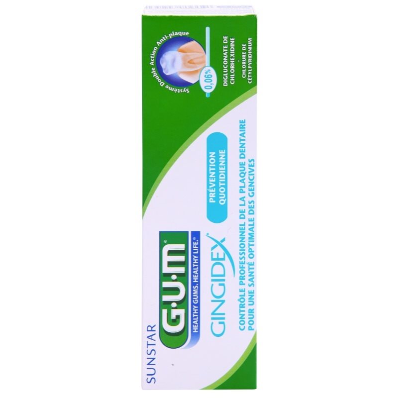 G.U.M Gingidex 0,06% паста проти зубного нальоту для здорових ясен 75 мл