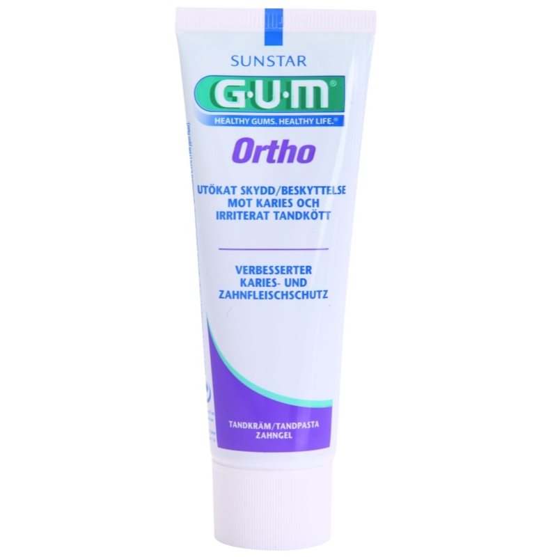G.U.M Ortho зубна паста для користувачів брекет-систем 75 мл