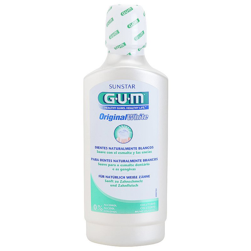 

G.U.M Original White рідина для полоскання рота з відбілюючим ефектом