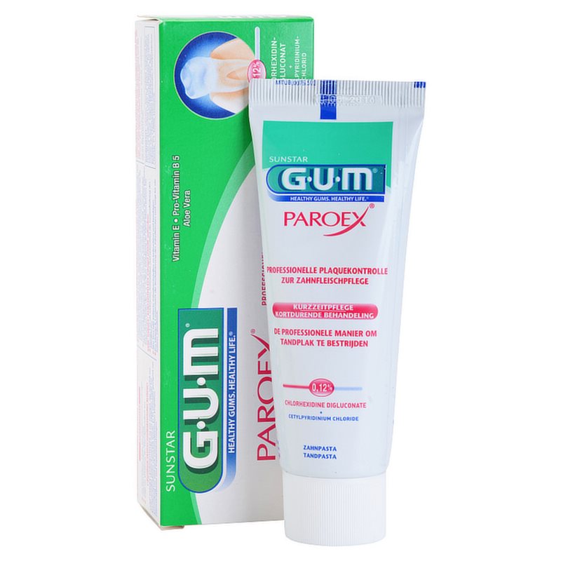 

G.U.M Paroex Зубна паста для захисту ясен проти пародонтозу