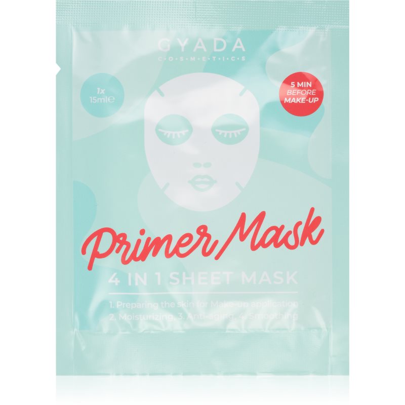 Gyada Cosmetics Face Sheet Mask тканинна маска 4 в 1 15 мл