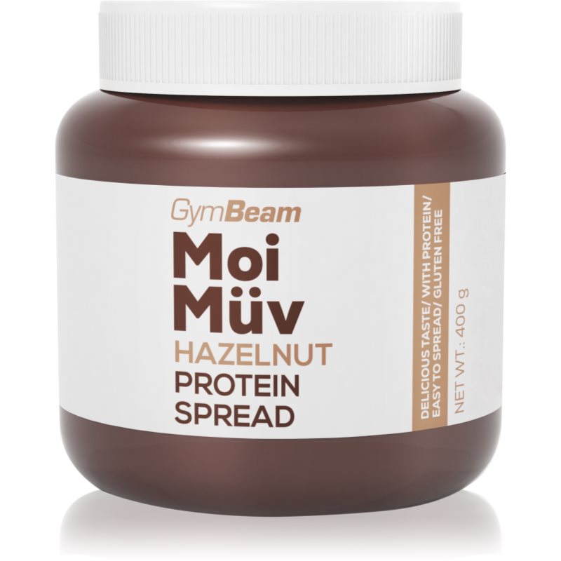 GymBeam MoiMüv Protein Spread proteinová pomazánka Hazelnut 400 g