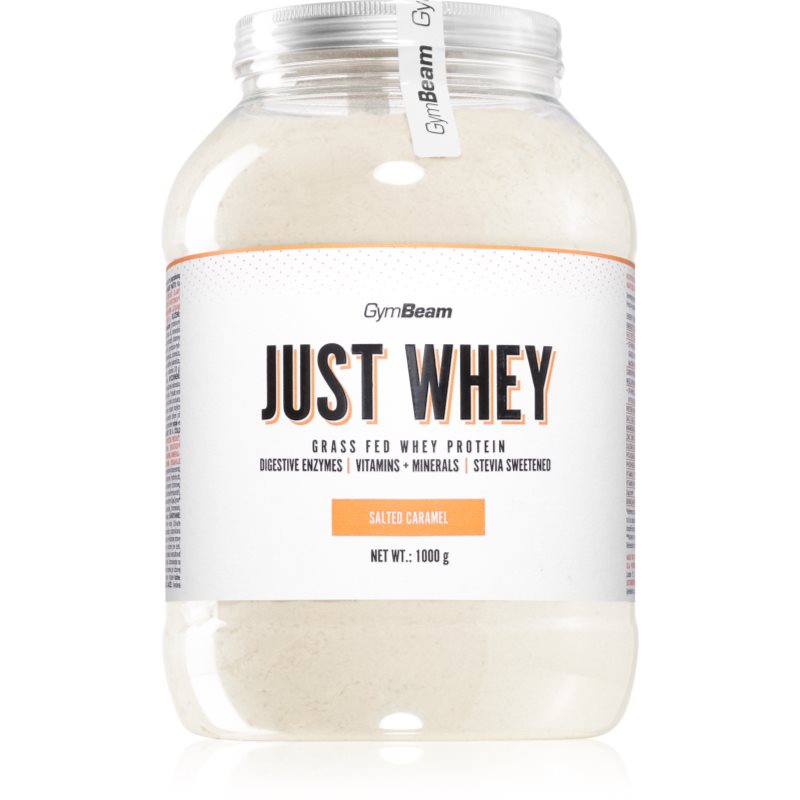 GymBeam Just Whey syrovátkový protein s trávícími enzymy příchuť Salted Caramel 1000 g koupíte na Notino.cz