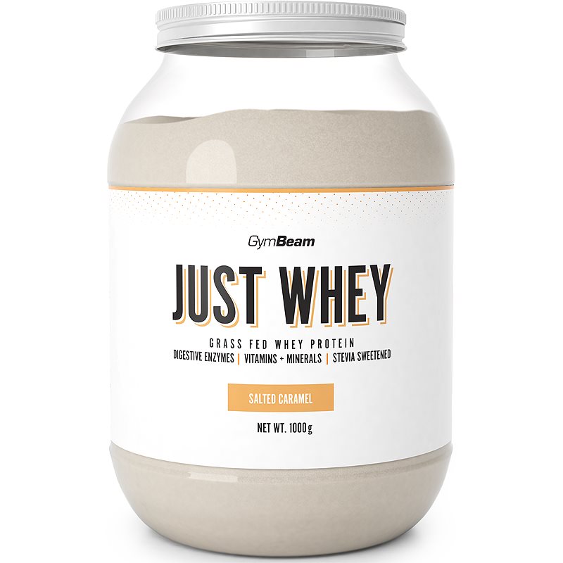 GymBeam Just Whey 1000 g, slaný karamel koupíte na Notino.cz