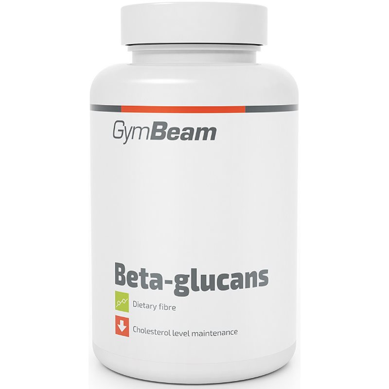 GymBeam Beta-Glucans podpora správného fungování organismu 90 cps