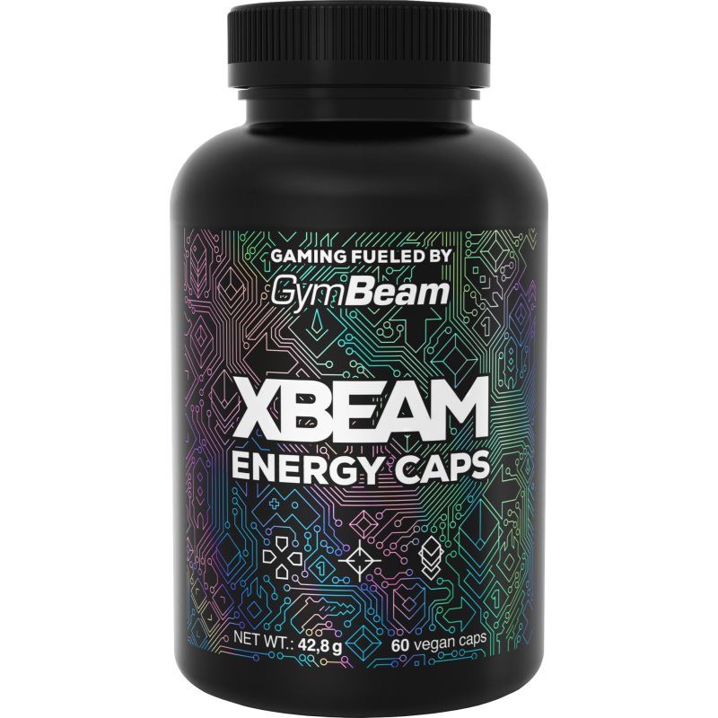 GymBeam XBEAM Energy Caps podpora koncentrace a duševního výkonu 60 cps