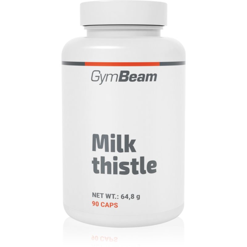 GymBeam Milk Thistle kapsle pro podporu funkce jater 90 cps