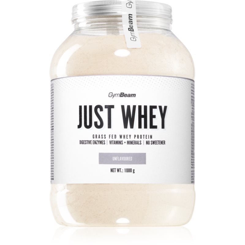 GymBeam Just Whey syrovátkový protein s trávícími enzymy příchuť Unflavored 1000 g koupíte na Notino.cz