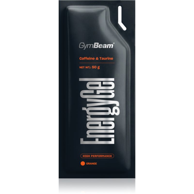 GymBeam Energy Gel energetický gel s kofeinem příchuť Orange 50 g