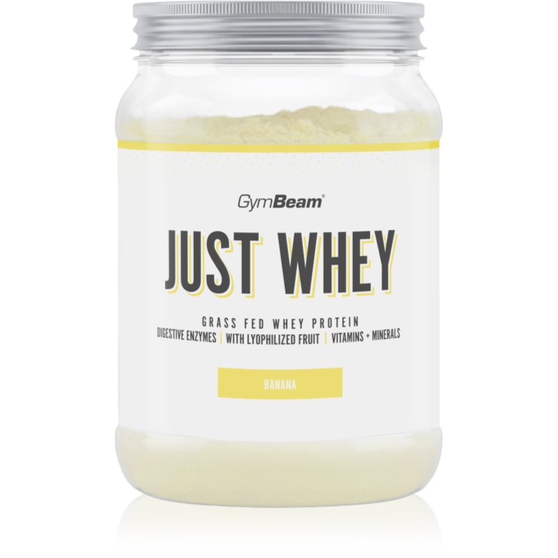 GymBeam GymBeam Just Whey białko serwatkowe z enzymami trawiennymi smak Banana 500 g