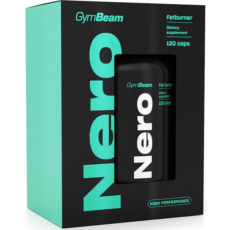 GymBeam Nero Fat Burner spalovač tuků 120 cps