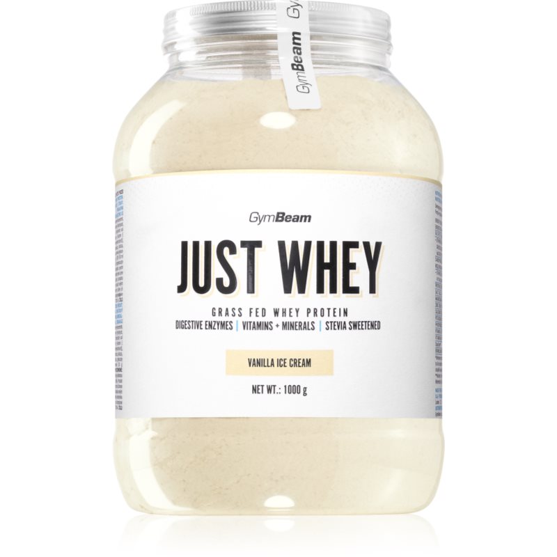 GymBeam Just Whey syrovátkový protein s trávícími enzymy příchuť Vanilla Ice Cream 1000 g koupíte na Notino.cz
