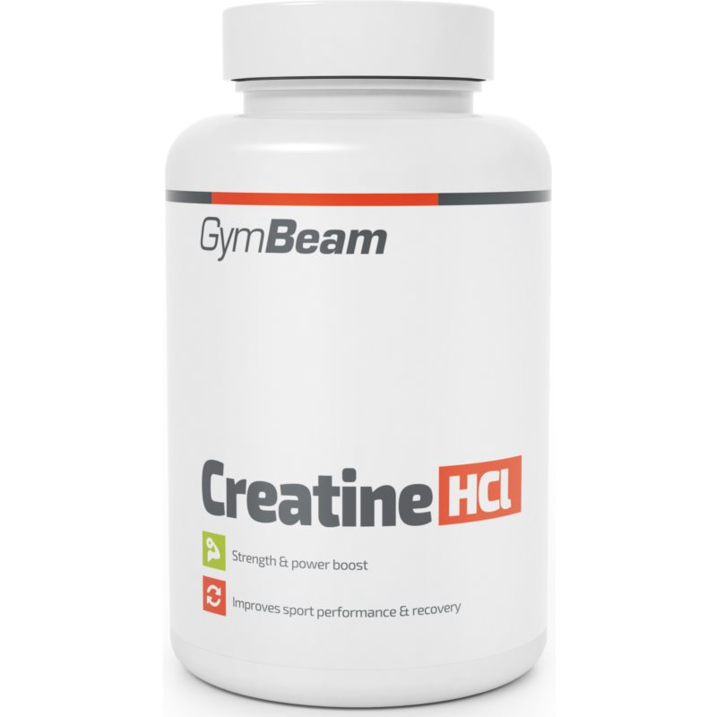 GymBeam Creatine HCl podpora športového výkonu 120 cps