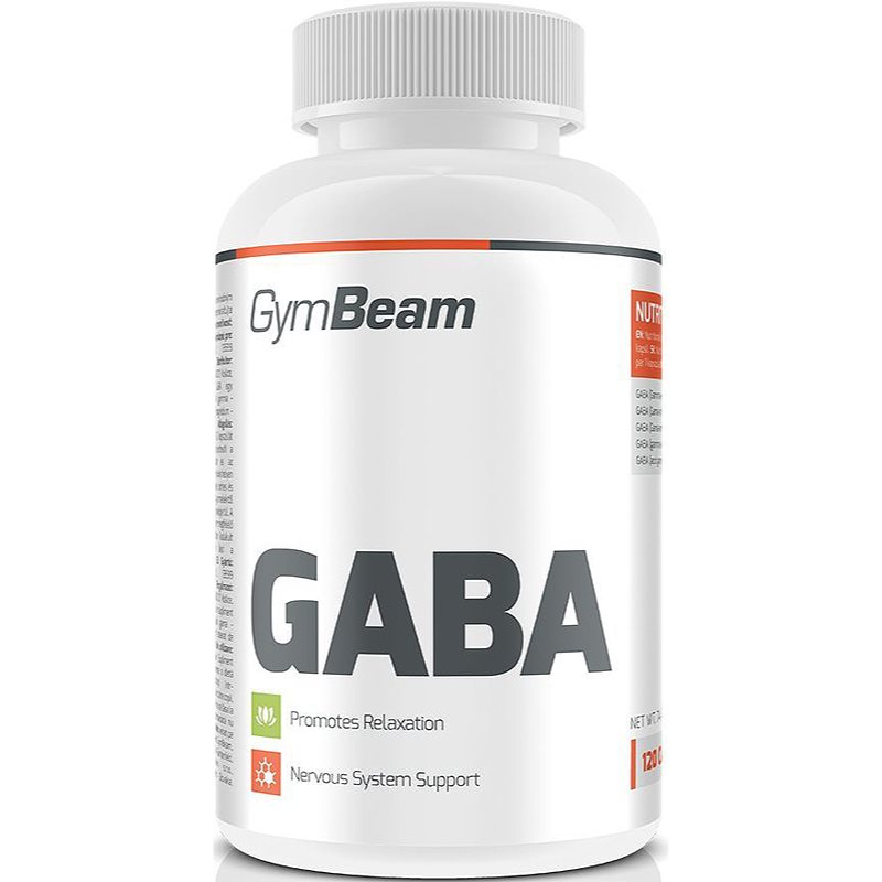 GymBeam GABA kapsle při potížích se spánkem 120 cps koupíte na Notino.cz
