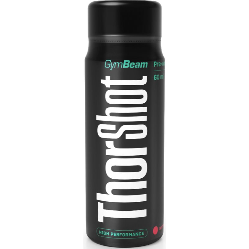 GymBeam Thor Shot podpora sportovního výkonu s kofeinem příchuť Watermelon 60 ml