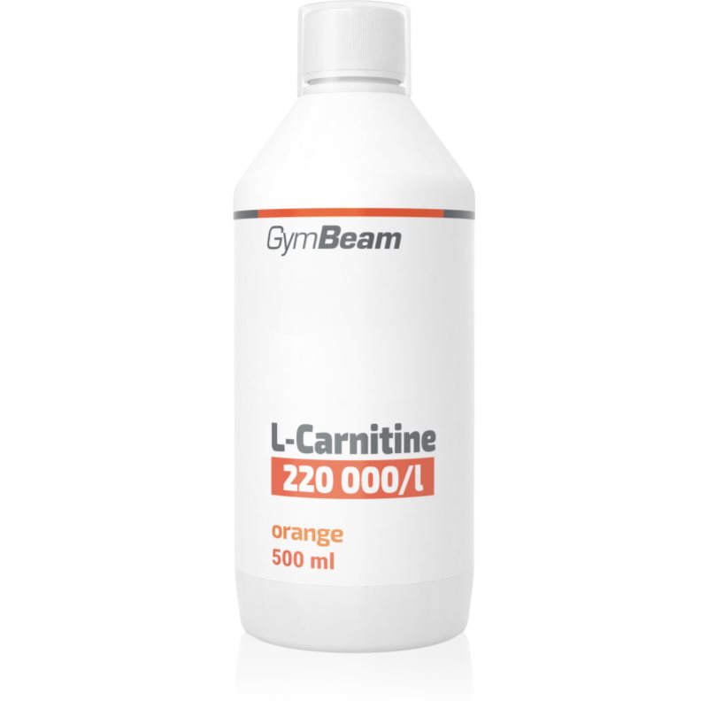 GymBeam L-Carnitine 220 000 mg/l integratore alimentare per sportivi aroma Orange 500 ml