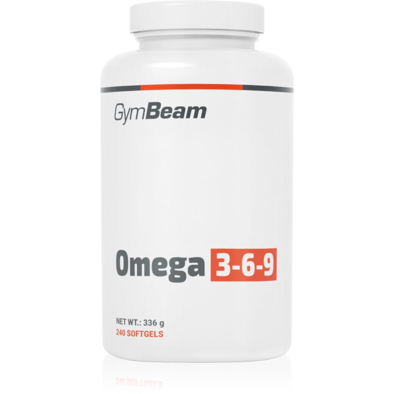 GymBeam Omega 3-6-9 podpora správného fungování organismu 240 cps koupíte na Notino.cz