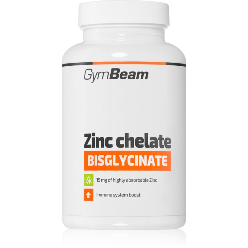 GymBeam Zinc Chelate Bisglycinate kapsle pro podporu imunitního systému, krásnou pleť a nehty 90 cps koupíte na Notino.cz