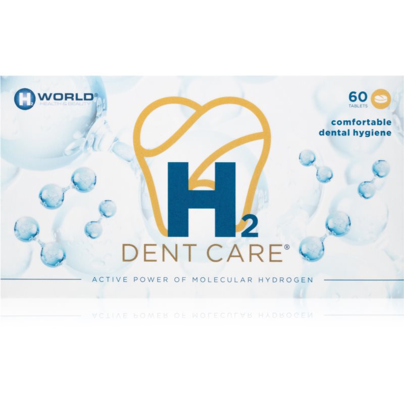H2 Dent care таблетки за интензивно почистване на зъбите 60 табл