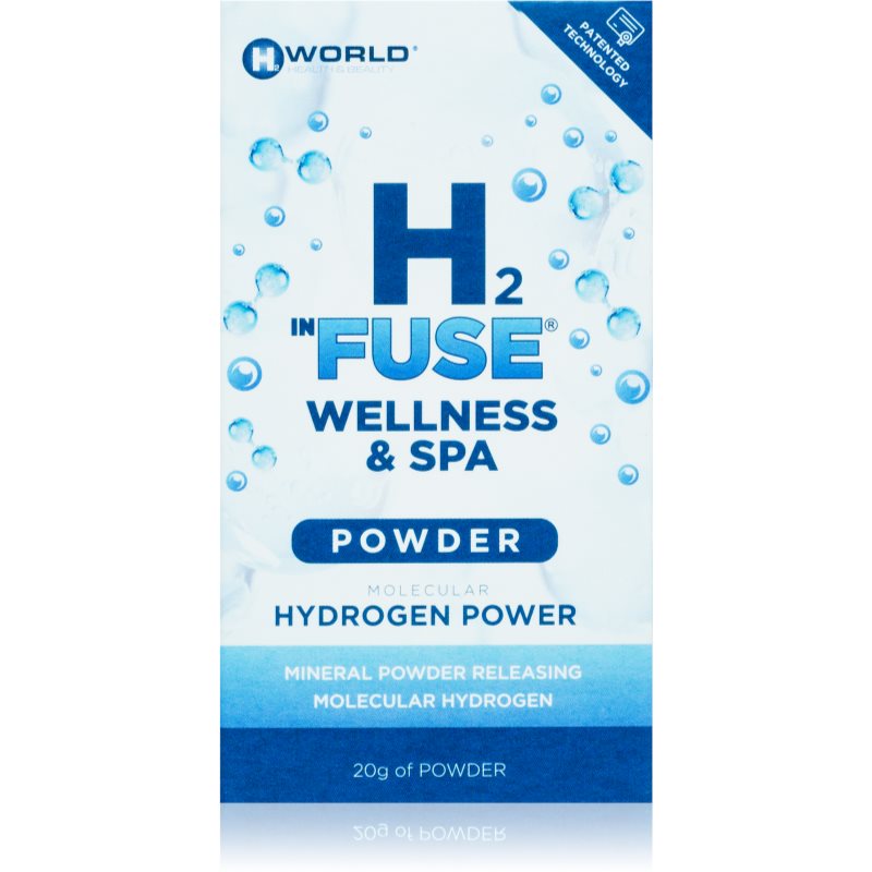 H2 InFuse Powder Wellness & Spa Molecular Hydrogen® засоби для ванни з відновлюючим ефектом 20 гр