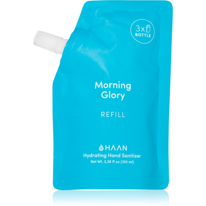 HAAN Hand Care Morning Glory kéztisztító spray antibakteriális adalékkal utántöltő 100 ml