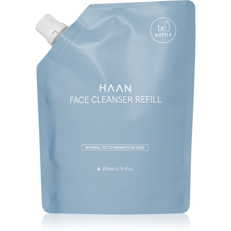 HAAN Skin Care Face Cleanser очищуючий гель для шкіри для нормальної та змішаної шкіри замінний блок 200 мл