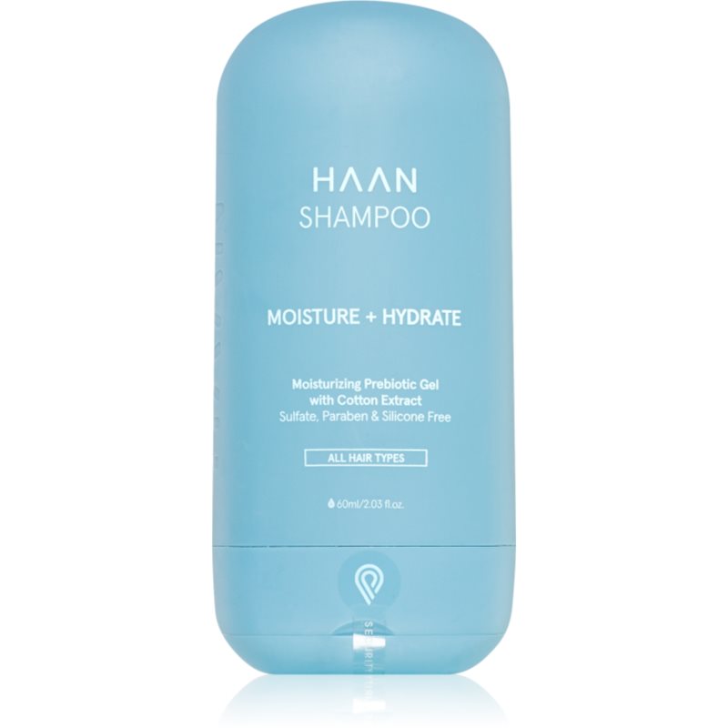 HAAN Shampoo Morning Glory vlažilni šampon s prebiotiki 60 ml