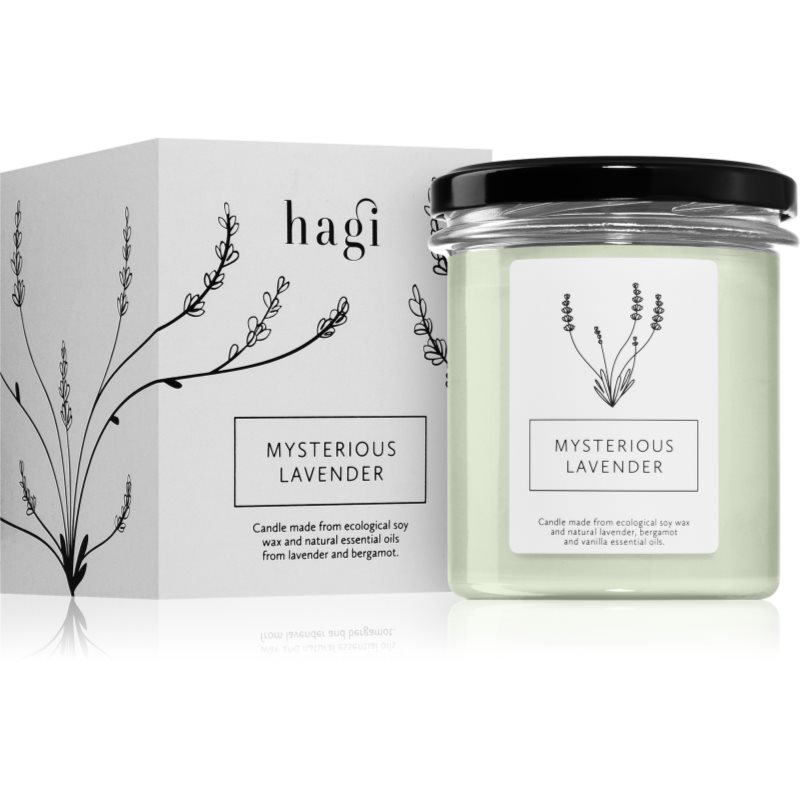 Hagi Hagi Mysterious Lavender αρωματικό κερί 230 γρ
