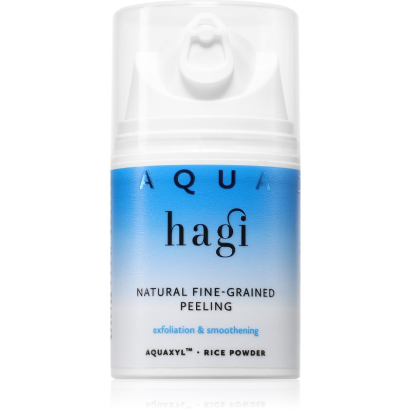 Hagi Aqua Zone vyhlazující peeling pro suchou a smíšenou pleť 50 ml