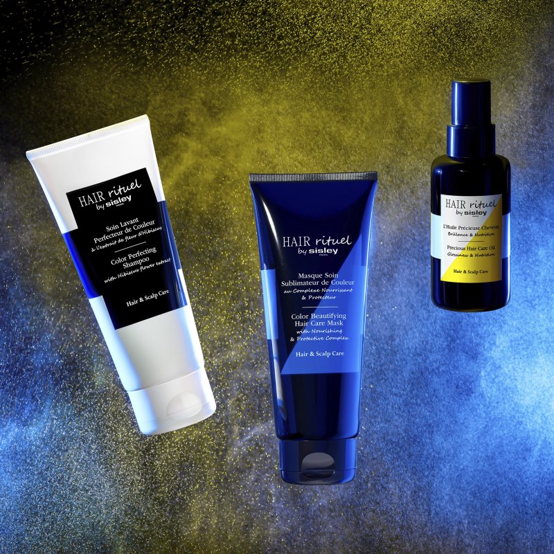 Hair Rituel by Sisley Colour Beautifying Hair Care Mask vyživující maska na vlasy 200 ml (obrázek 6)