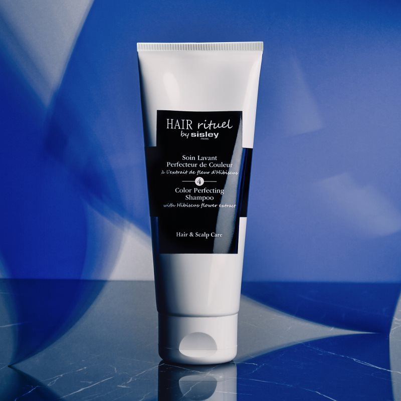 Hair Rituel by Sisley Color Perfecting Shampoo with Hibiscus Flower Extract šampon pro barvené a melírované vlasy 200 ml (obrázek 5)