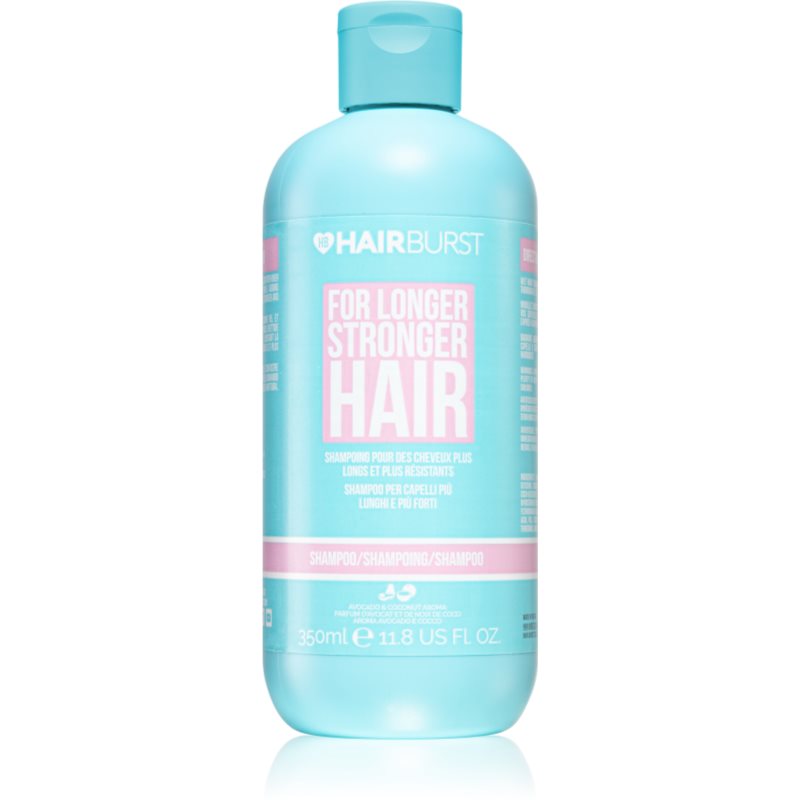 Hairburst Longer Stronger Hair drėkinamasis šampūnas plaukams stiprinti ir blizgesiui suteikti 350 ml