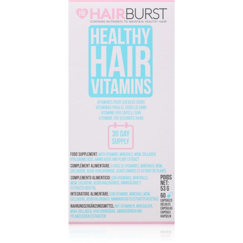 Hairburst Healthy Hair Vitamins capsule per capelli sani e belli 60 caps.