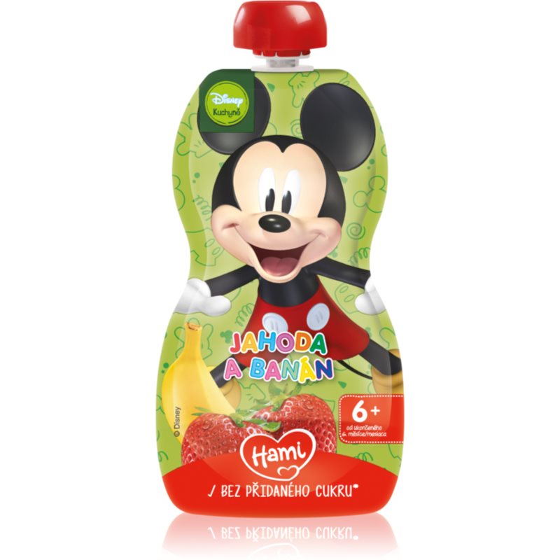 E-shop Hami Disney Mickey Jahoda a banán dětský příkrm 110 g