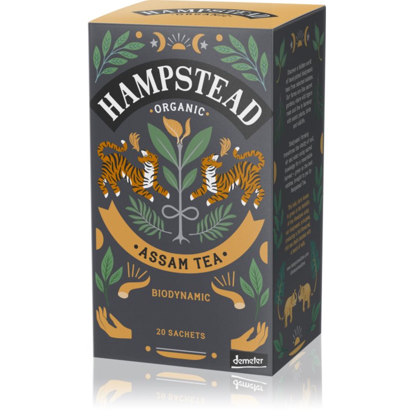 Hampstead Tea London Assam Tea porciovaný čaj 20 ks