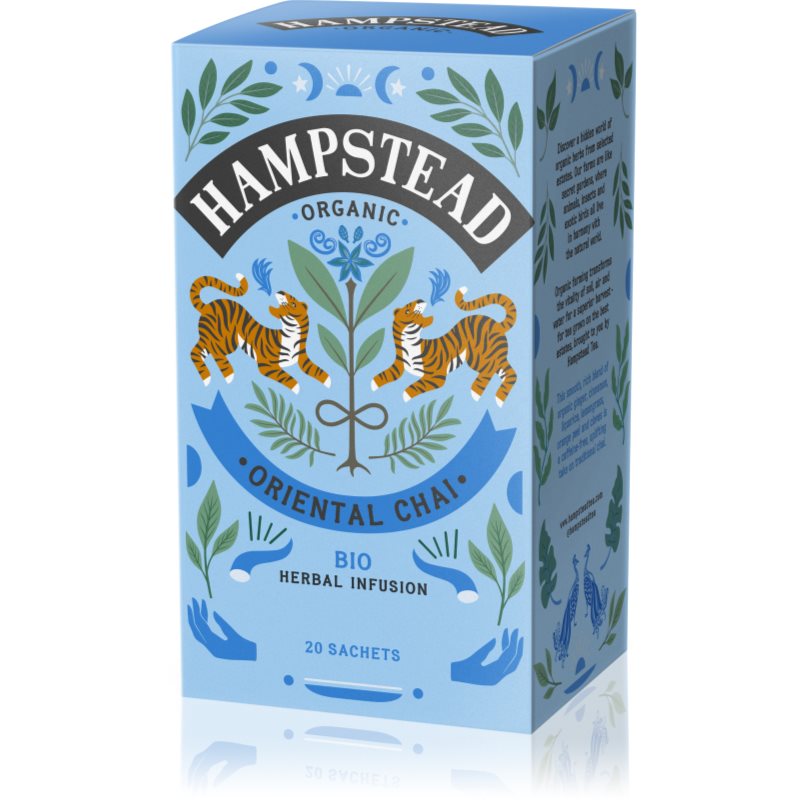 Hampstead Tea London Oriental Chai BIO porciovaný čaj 20 ks