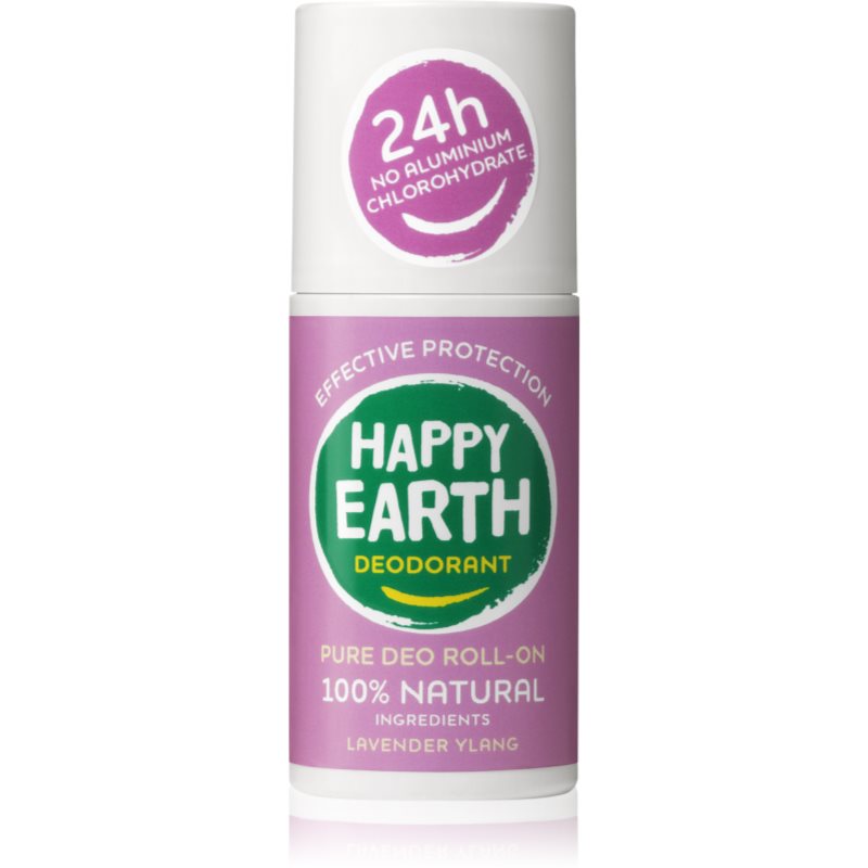 E-shop Happy Earth 100% Natural Deodorant Roll-On Lavender Ylang deodorant roll-on 75 ml