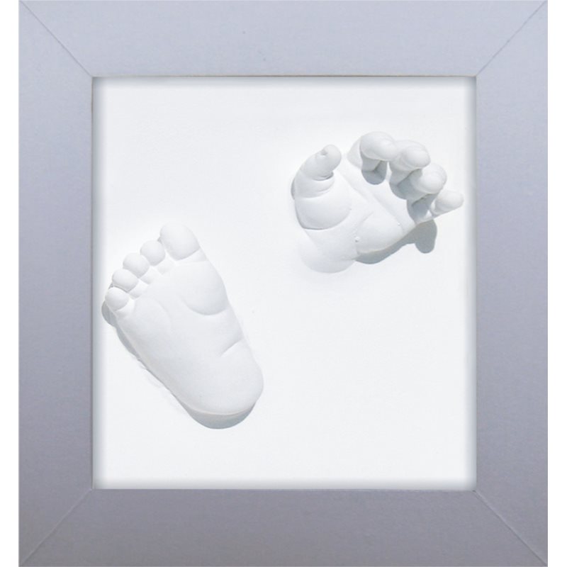 Happy Hands 3D DeLuxe baba kéz- és láblenyomat-készítő szett White
