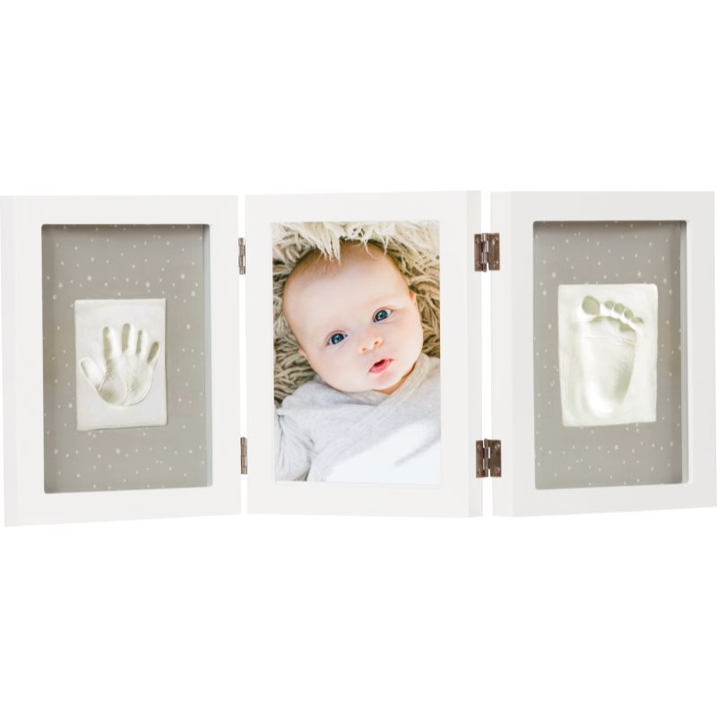 Happy Hands Triple Frame set za odtis dojenčkovih dlani in stopal