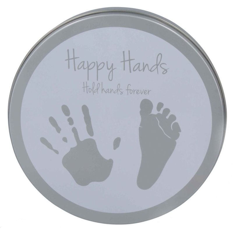 Happy Hands Happy Hands 2D Round Paint Print Kit σετ για το αποτύπωμα του μωρού 1 τμχ