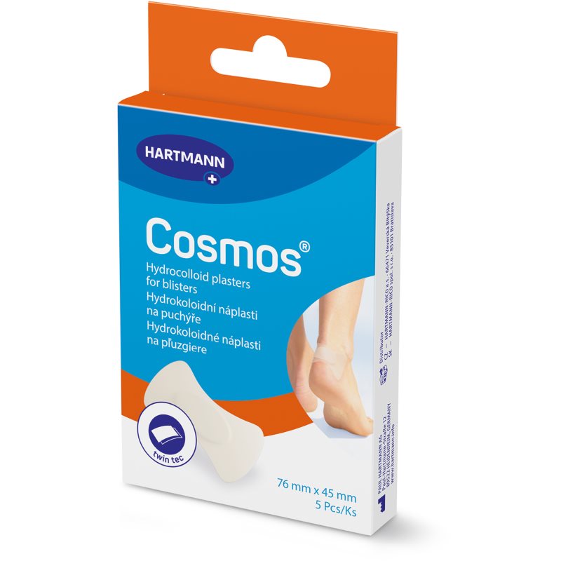 Cosmos Na pľuzgiere na päte náplasti 4,5 x 7,6 cm 5 ks kúpite na Notino.sk