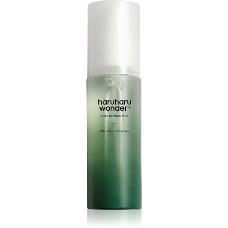 Haruharu Wonder Black Bamboo Mist hydratačný sprej pre unavenú pleť 80 ml