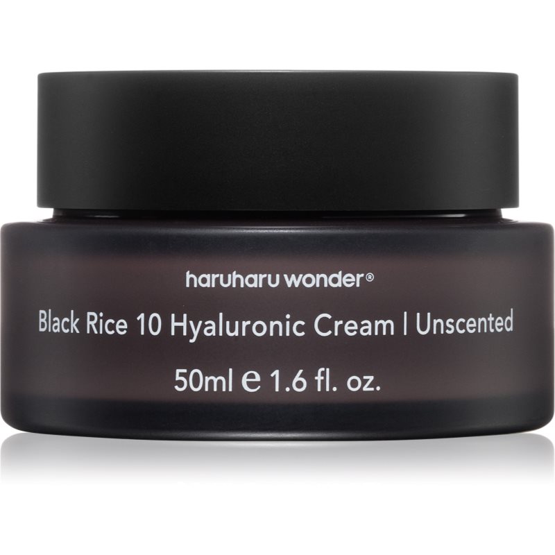 Haruharu Wonder Black Rice 10 Hyaluronic tiefenwirksame feuchtigkeitsspendende Creme für alle Hauttypen 50 ml