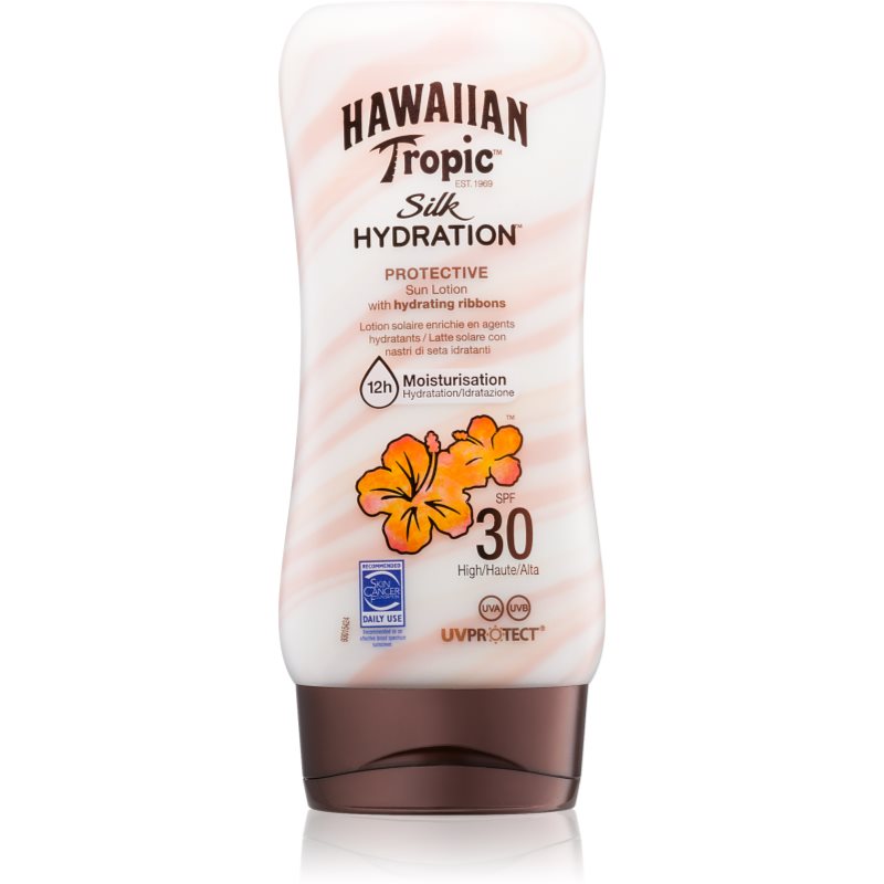 Hawaiian Tropic Silk Hydration drėkinamasis losjonas nuo saulės SPF 30 180 ml