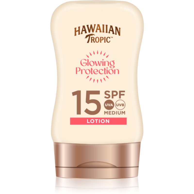 Hawaiian Tropic Glowing Protection Mini krema za sončenje SPF 15 100 ml