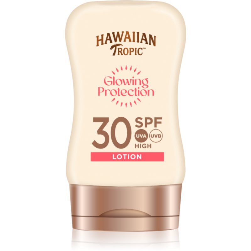 Hawaiian Tropic Glowing Protection Ultra Radiance cremă pentru plaja SPF 30 100 ml