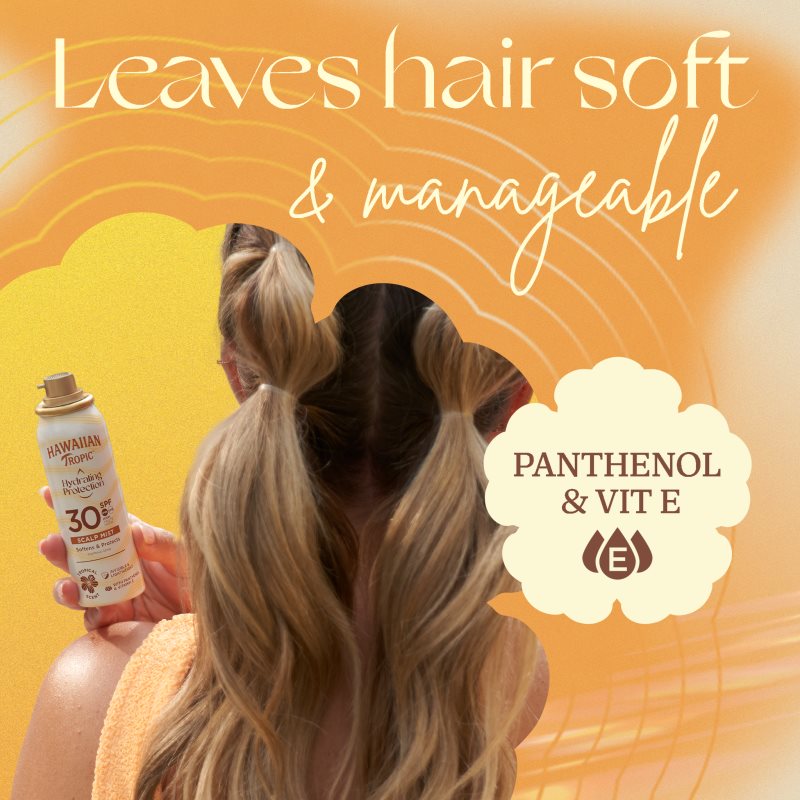 Hawaiian Tropic Hydrating Protection Scalp Mist ochranná mlha na vlasy SPF 30 60 ml (obrázek 4)