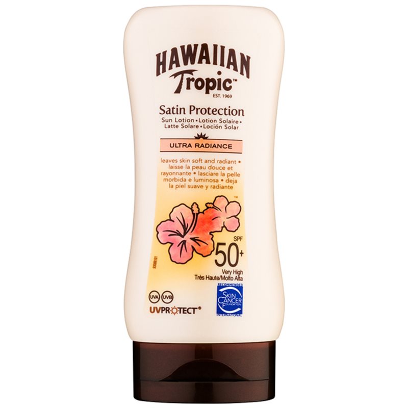 Hawaiian Tropic Mlieko na opaľovanie SPF 50+ Satin Protection (Sun Lotion) 180 ml