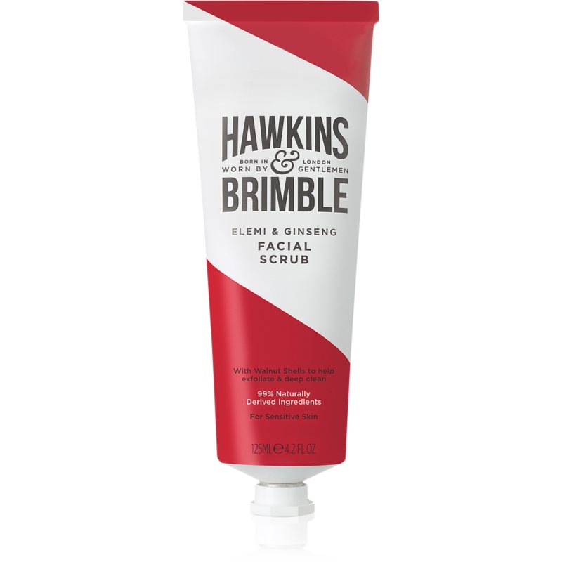Hawkins & Brimble Facial Scrub pleťový peeling pre holením 125 ml